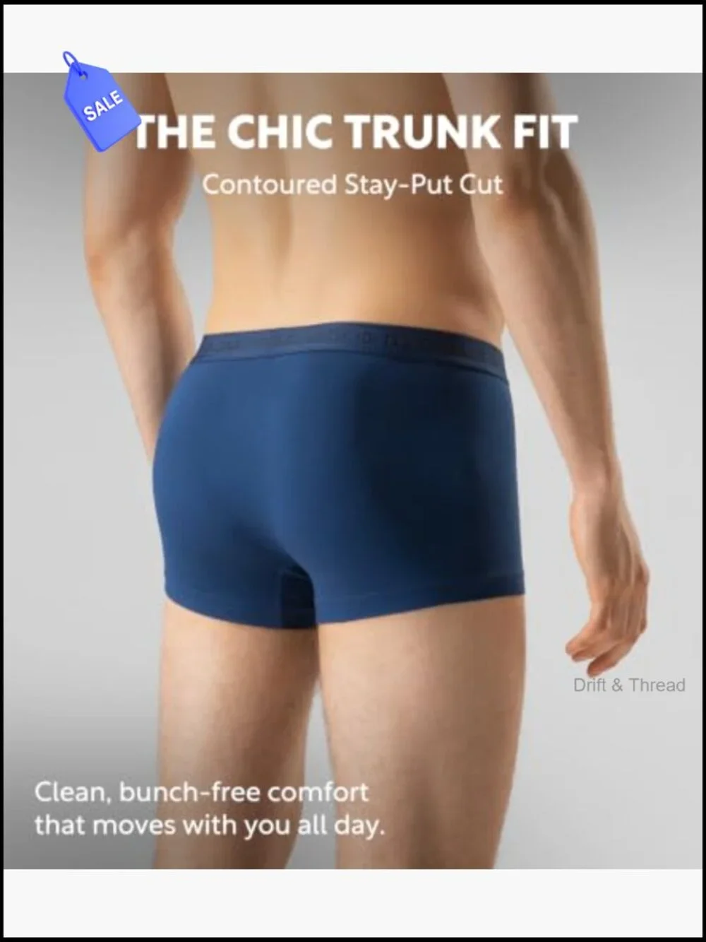 Men's Modal Boxer Briefs 4-Pack Dual Pouch Ultra Soft Breathable